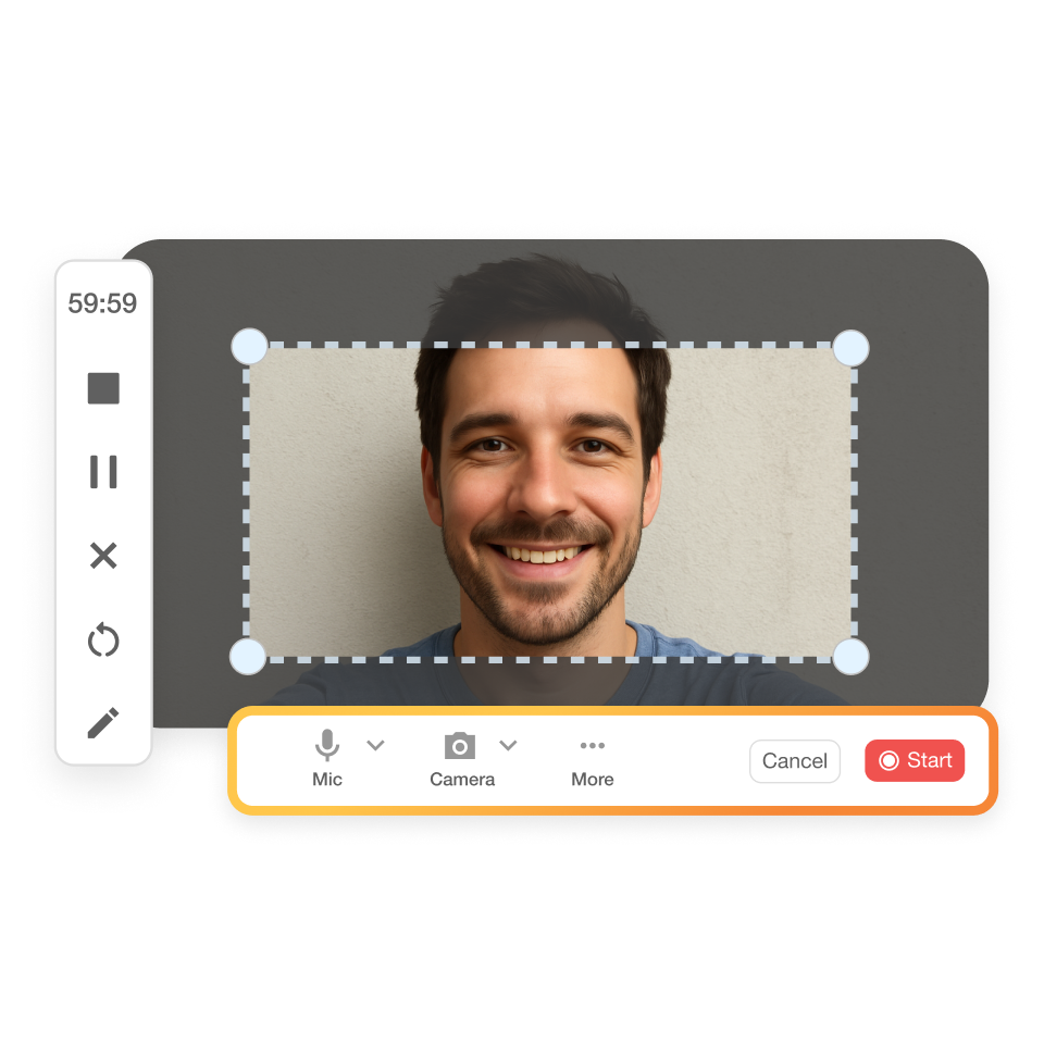 Record MVP showcase videos using Visla’s MVP showcase video creator.